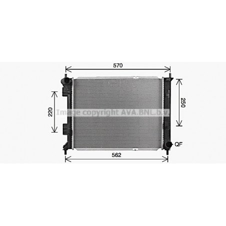 Radiateur AVA QUALITY COOLING