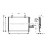 Condenseur de climatisation AVA QUALITY COOLING