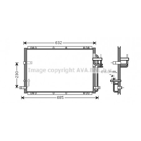 Condenseur de climatisation...