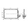 Condenseur de climatisation AVA QUALITY COOLING