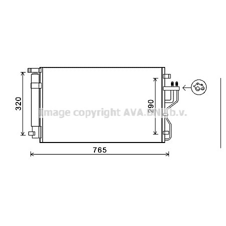 Condenseur de climatisation...