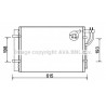 Condenseur de climatisation AVA QUALITY COOLING