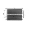 Condenseur de climatisation AVA QUALITY COOLING