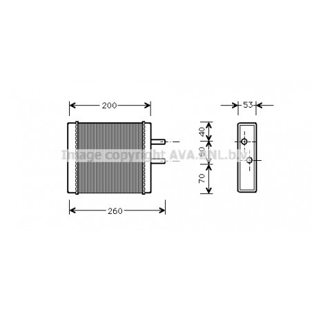 Radiateur de chauffage AVA...