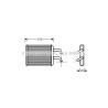 Radiateur de chauffage AVA QUALITY COOLING