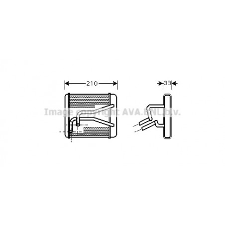 Radiateur de chauffage AVA...