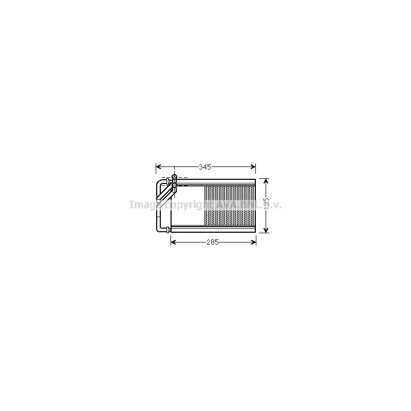 Radiateur de chauffage AVA QUALITY COOLING