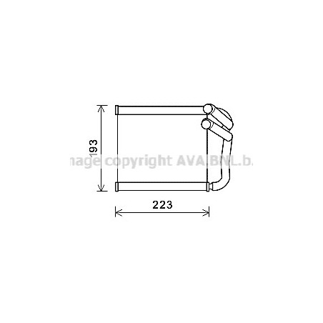Radiateur de chauffage AVA...