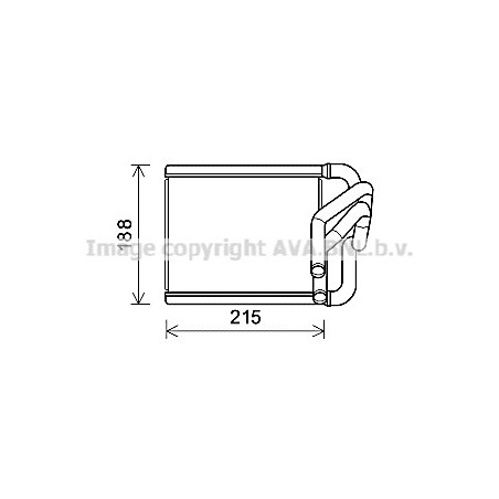Radiateur de chauffage AVA...