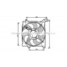 Ventilateur (refroidissement moteur) AVA QUALITY COOLING