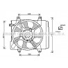 Ventilateur (refroidissement moteur) AVA QUALITY COOLING
