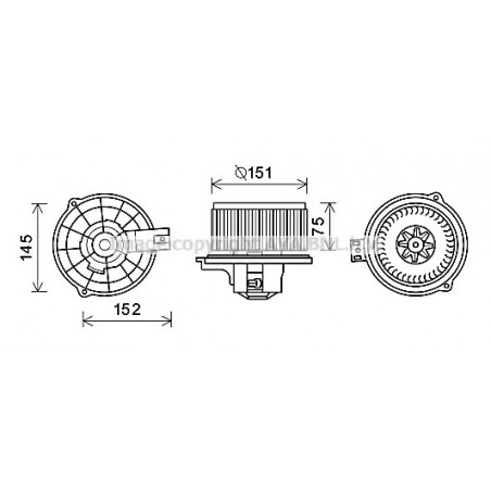 Moteur électrique (pulseur...