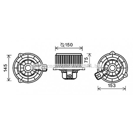 Moteur électrique (pulseur...