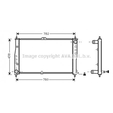 Radiateur AVA QUALITY COOLING