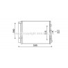 Condenseur de climatisation AVA QUALITY COOLING