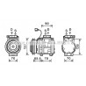 Compresseur de climatisation AVA QUALITY COOLING