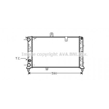 Radiateur AVA QUALITY COOLING