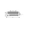 Intercooler (échangeur d'air) AVA QUALITY COOLING