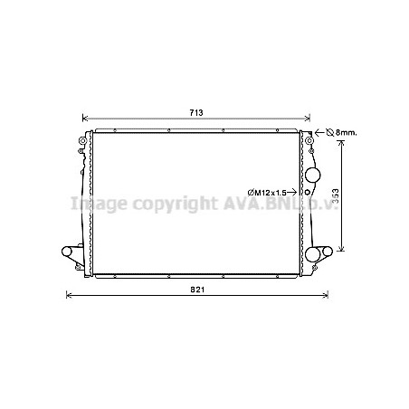 Radiateur AVA QUALITY COOLING