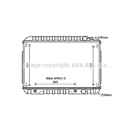 Radiateur AVA QUALITY COOLING