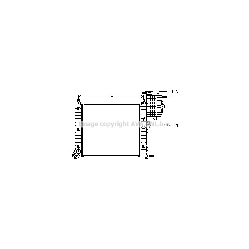 Radiateur AVA QUALITY COOLING