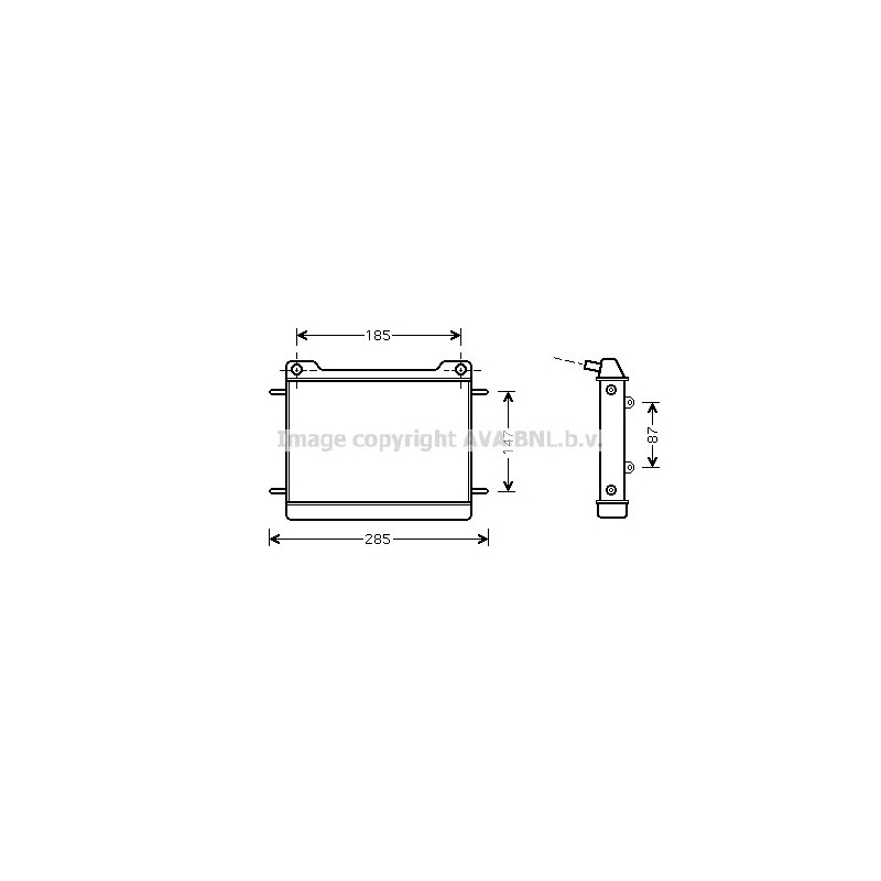 Radiateur AVA QUALITY COOLING