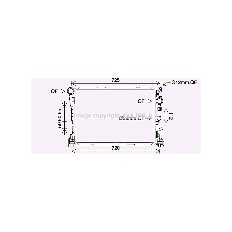 Radiateur AVA QUALITY COOLING