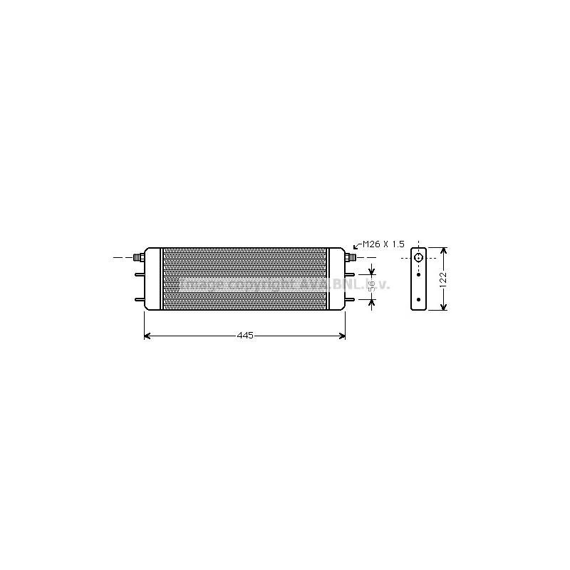 Radiateur d'huile AVA QUALITY COOLING