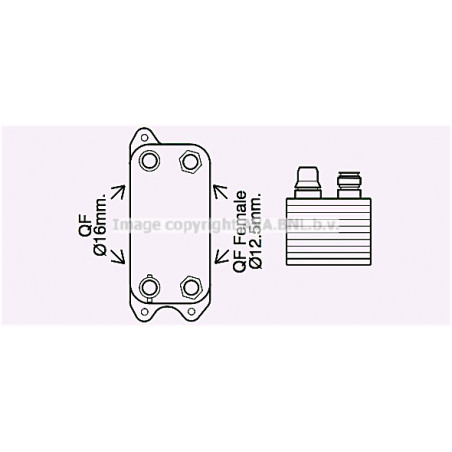 Radiateur d'huile de boite...