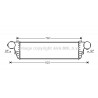 Intercooler (échangeur d'air) AVA QUALITY COOLING