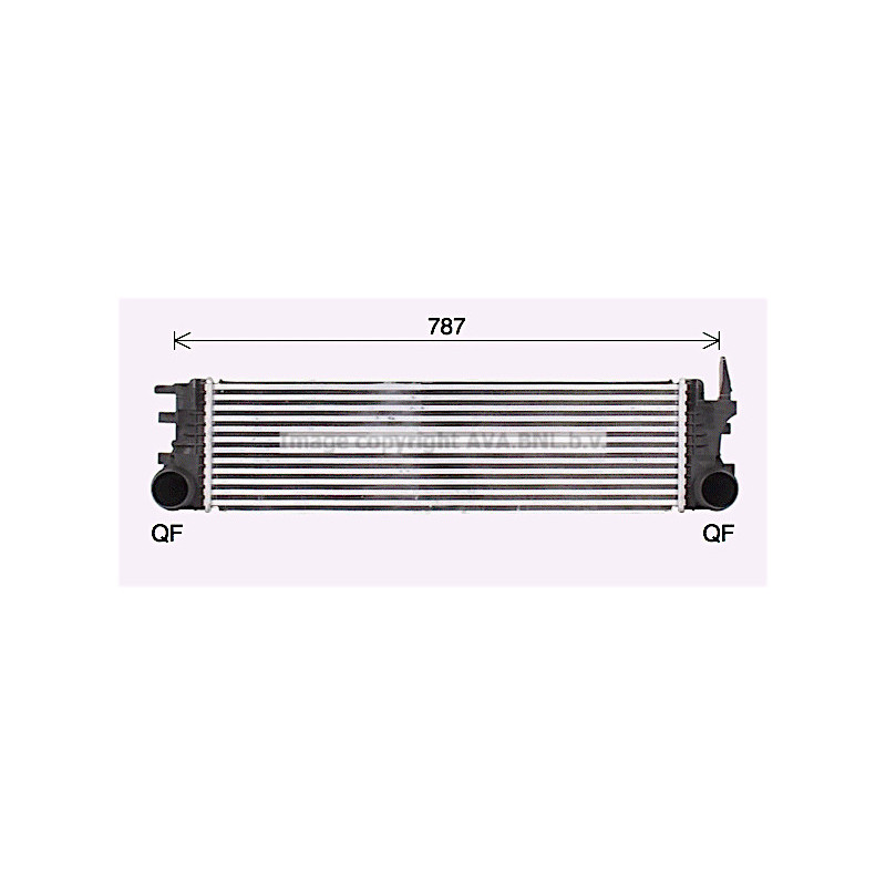 Intercooler (échangeur d'air) AVA QUALITY COOLING
