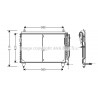 Condenseur de climatisation AVA QUALITY COOLING