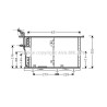 Condenseur de climatisation AVA QUALITY COOLING