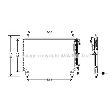 Condenseur de climatisation...