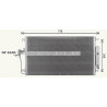 Condenseur de climatisation AVA QUALITY COOLING