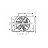 Ventilateur (refroidissement moteur) AVA QUALITY COOLING