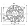 Ventilateur (refroidissement moteur) AVA QUALITY COOLING