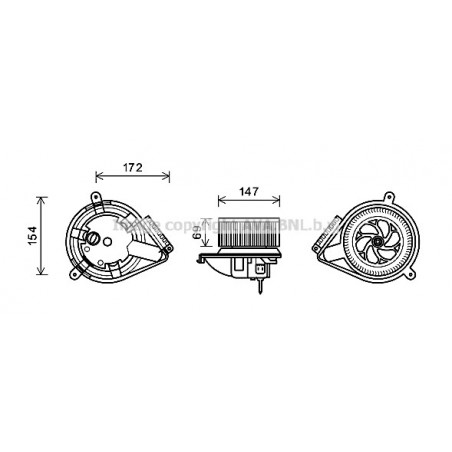 Moteur électrique (pulseur...