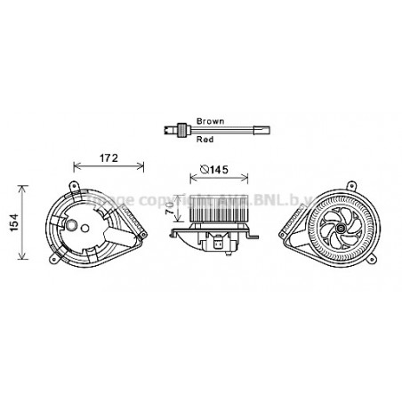 Moteur électrique (pulseur...