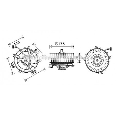 Moteur électrique (pulseur...