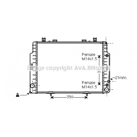 Radiateur AVA QUALITY COOLING