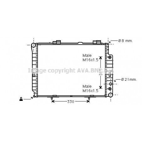 Radiateur AVA QUALITY COOLING
