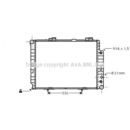 Radiateur AVA QUALITY COOLING