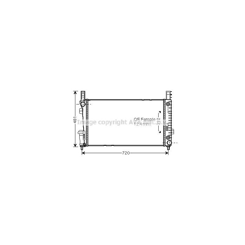 Radiateur AVA QUALITY COOLING