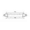 Intercooler (échangeur d'air) AVA QUALITY COOLING