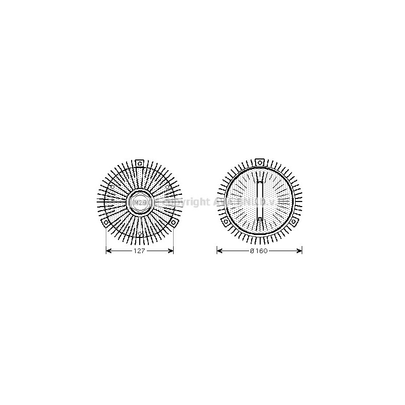 Visco-coupleur AVA QUALITY COOLING