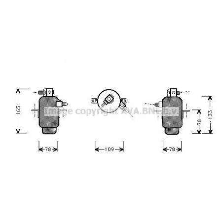 Bouteille déshydratante AVA...
