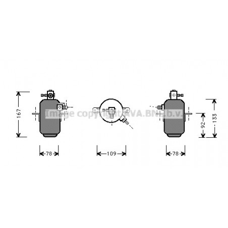 Bouteille déshydratante AVA...