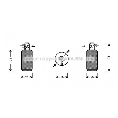 Bouteille déshydratante AVA...