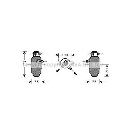 Bouteille déshydratante AVA...